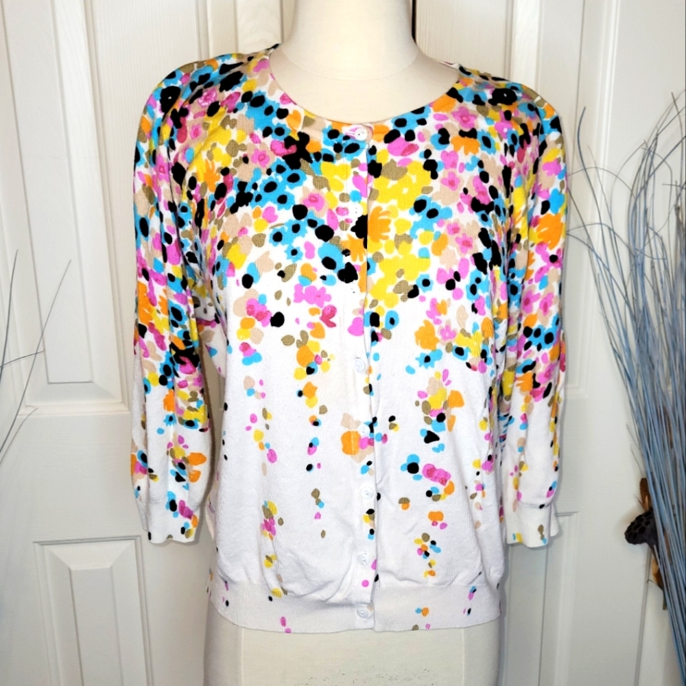 Joseph A women's light cardigan size XL